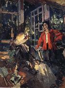 Near the window Konstantin Korovin